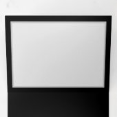 Lebhafte Unendlichkeit mit Regenbogenschmetterling Dreifach-gefaltete Programmkarte (Innen Erste Seite)