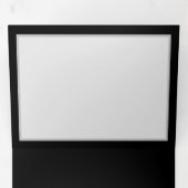 Lebhafte Unendlichkeit mit Regenbogenschmetterling Dreifach Gefaltete Urlaubskarte (Innen Erste Seite)