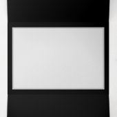 Lebhafte Unendlichkeit mit Regenbogenschmetterling Dreifach Gefaltete Urlaubskarte (Innenseite Mitte)