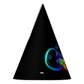 Lebhafte Unendlichkeit mit Regenbogenschmetterling Partyhütchen (Links)