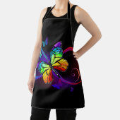 Lebhafte Unendlichkeit mit Regenbogenschmetterling Schürze (InSitu)