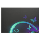Lebhafte Unendlichkeit mit Regenbogenschmetterling Stoff (Fat Quarter (45,7 x 55,9 cm))