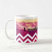 Lebhafte, unerbetene Tasse für den Pressekonsum (Links)