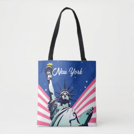 Lebhafte US-Statue der Liberty New York NYC Tasche