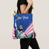 Lebhafte US-Statue der Liberty New York NYC Tasche (Von Nahem)