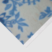 Lebhafte Vintage Blumenkrebse Seidenpapier (Ausschnitt)