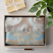 Lebhafte Vintage Blumenkrebse Seidenpapier (Geschenk)