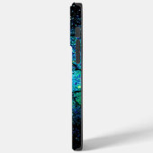 Lebhafte Vivid Colors Splash Cracked iPhone Case (Rückseite / Links)