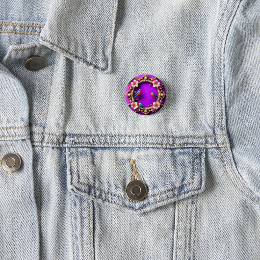 Lebhafte Vögel Button (Beispiel)