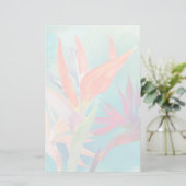 Lebhafte Vögel des Paradieses Briefpapier (Stehend Vorderseite)