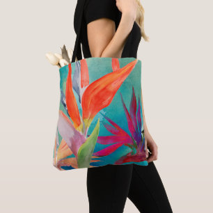 Lebhafte Vögel des Paradieses Tasche