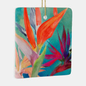 Lebhafte Vögel im Paradies Keramikornament (Rechts)