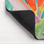 Lebhafte Vögel im Paradies Mousepad (Ecke)