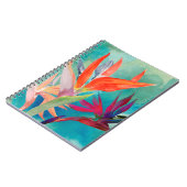 Lebhafte Vögel im Paradies Notizblock (Linke Seite)