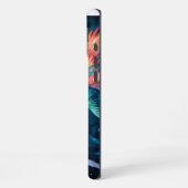 Lebhafte Vögel iPhone Hülle (Linke Seite)