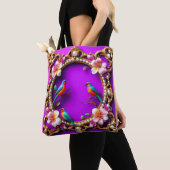 Lebhafte Vögel Tasche (Von Nahem)