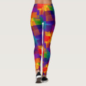 Lebhafte Vortex-Leggings Leggings (Rückseite)