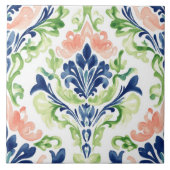 Lebhafte Wasserfarbe Fliese (Vorderseite)