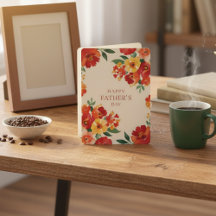 Lebhafte Wasserfarben bläst glückliche Vatertagska