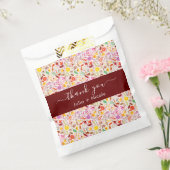 Lebhafte Wasserfarben Sommer-Tulip-Blume Hochzeit Geschenktütchen (Versiegelt)