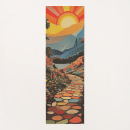 Lebhafte Weichsel: Ein Weg zum Frieden Yogamatte