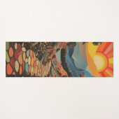 Lebhafte Weichsel: Ein Weg zum Frieden Yogamatte (Vorderseite (Horizontal))