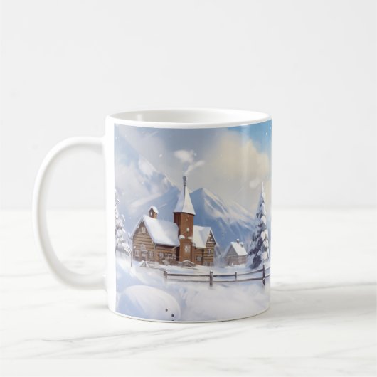"Lebhafte Weihnachtsfeiertage Tasse Bright and Fes (Links)