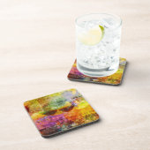 Lebhafte Weine aus Kunststoff-Untersetzer Getränkeuntersetzer (Rechte Seite)