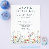 Lebhafte Wildblume Flyer (Einzeln)