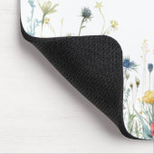 Lebhafte Wildblume Mousepad (Ecke)
