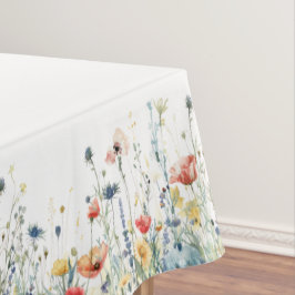 Lebhafte Wildblume Tablecloth Tischdecke