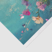 Lebhafte wilde Blume, Abstrakte Landschaft Seidenpapier (Ausschnitt)