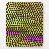 "Lebhafte Wildnis" Farbvolle Abstrakte Printwerbun Mousepad (Vorne)