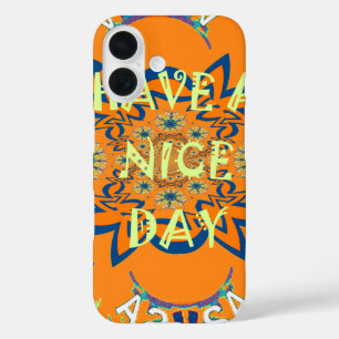 Lebhafte Wünsche: Schöne Tag Kunst Druck Design iPhone 16 Hülle