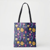 Lebhafte Wüste Bloom Wellness Tote Tasche (Vorderseite)