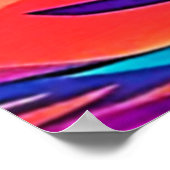 Lebhafte Yorkie Pop Art Poster (Ecke)