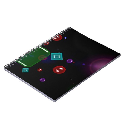 Lebhafte Zeichen Notizblock (Linke Seite)