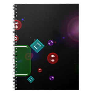 Lebhafte Zeichen Notizblock