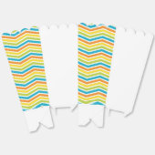 Lebhafte Zigzag Lines Gefälligkeitsboxen Geschenkschachtel (Ungeklappt)