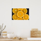 Lebhafte Zitrusfrüchte Fotografie Küche Wand Kunst (Küche)