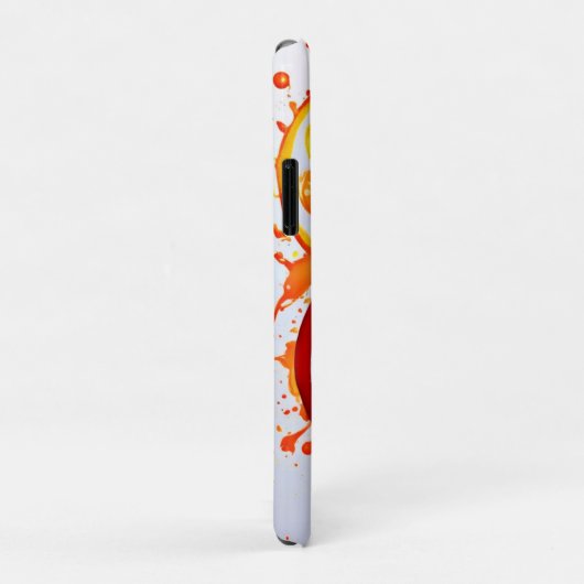 Lebhafte Zitrusfrüchte Splash Art Case-Mate iPhone Hülle (Hinten/Rechts)