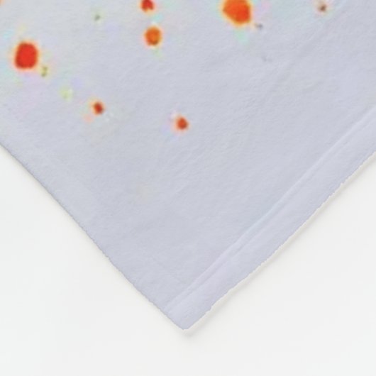 Lebhafte Zitrusfrüchte Splash Art Fleecedecke (Ecke)