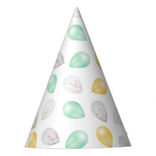Lebhafter 3D-Balloons-Party Partyhütchen