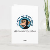 Lebhafter 43. Geburtstag Karte (Rückseite)