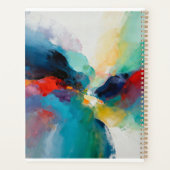 Lebhafter Abstrakter Ausdruck Planer (Rückseite)