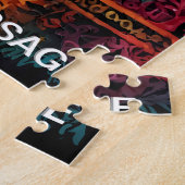 Lebhafter Abstrakter Baum Puzzle (Seite)