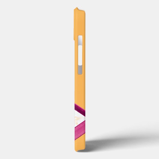 Lebhafter Abstrakter Cosmos Ring & Square - Modern Case-Mate iPhone Hülle (Rückseite / Links)