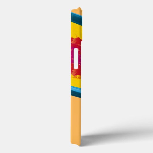 Lebhafter Abstrakter Cosmos Ring & Square - Modern Case-Mate iPhone Hülle (Rückseite / Rechts)