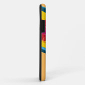 Lebhafter Abstrakter Cosmos Ring & Square - Modern Case-Mate iPhone Hülle (Hinten/Rechts)