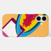 Lebhafter Abstrakter Cosmos Ring & Square - Modern Case-Mate iPhone Hülle (Rückseite (Horizontal))